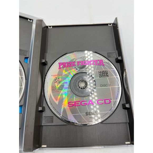 Sega CD Prize Fighter Game Complete w/ Book & 2 Discs - Picture 4 of 8
